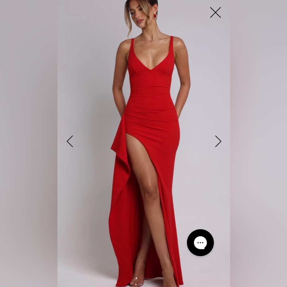 Babyboo Violetta Maxi Dress in Red
